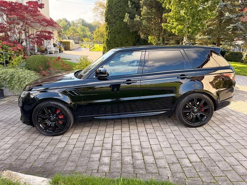 Schwarz Gebraucht 2020 Land Rover Range Rover Sport Black Edition SUV | 49.999 € (Etwas zu teuer) - Bild 1/4