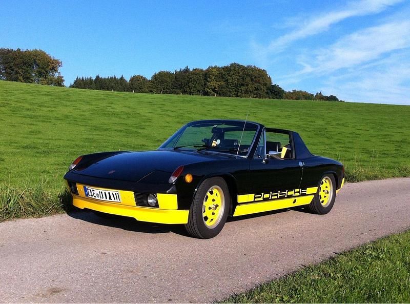 Schwarz Gebraucht 1974 Porsche 914 Cabrio | 36.000 € - Bild 1/4