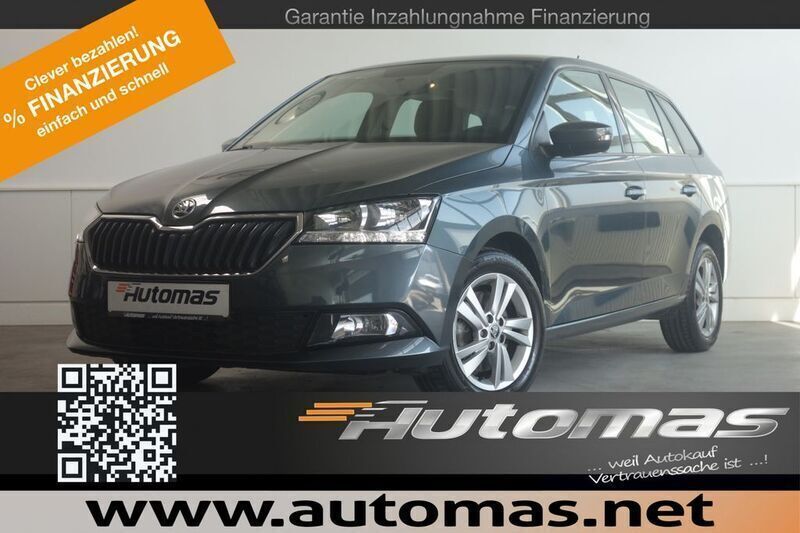 Quarzgrau metallic Gebraucht 2021 Skoda Fabia Ambition Kombi | 16.980 € (Fairer Preis) - Bild 1/4