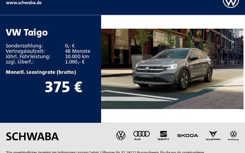 Grau Neu 2025 VW Taigo Style SUV | 29.480 € (Fairer Preis) - Bild 1/4