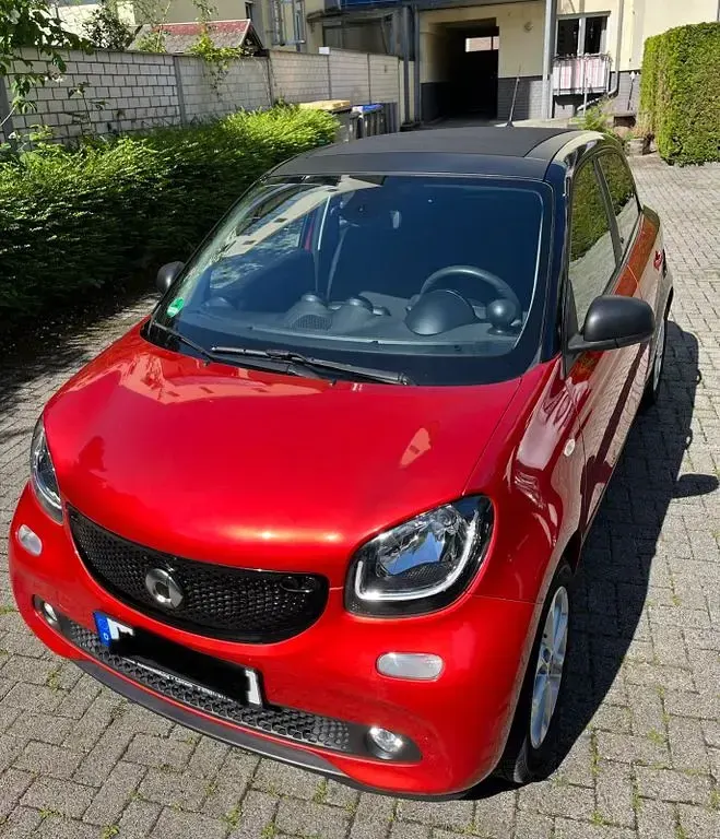 Gebraucht Smart ForFour Passion 71 PS (52 kW) 2016 Rot Kleinwagen