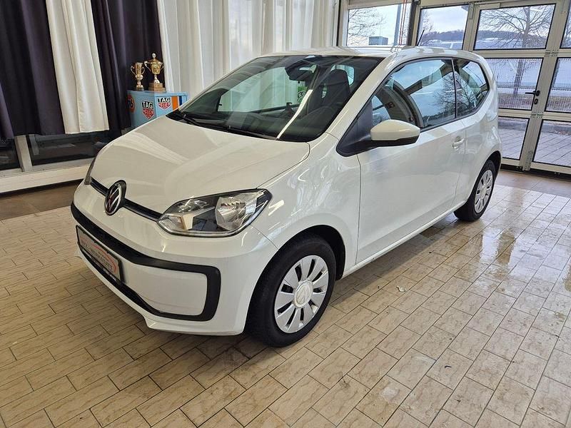 Weiß Gebraucht 2021 VW up! move up! Kleinwagen | 7.850 € (Guter Preis) - Bild 1/4