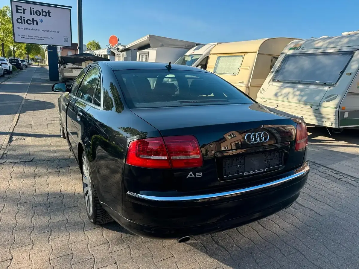 Brugt Audi A8 232 HK (170 kW) 2008 Sort Sedan
