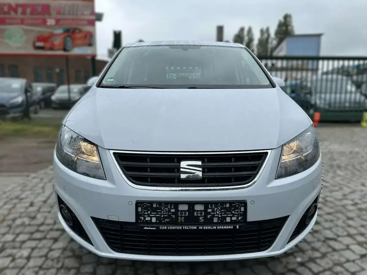 Gebraucht Seat Alhambra Style 150 PS (110 kW) 2018 White silver Van / Kleinbus