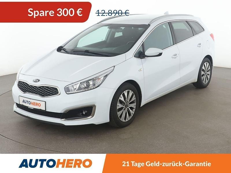 Weiß Gebraucht 2018 Kia Ceed DREAM-TEAM Edition Kombi | 12.590 € (Fairer Preis) - Bild 1/3