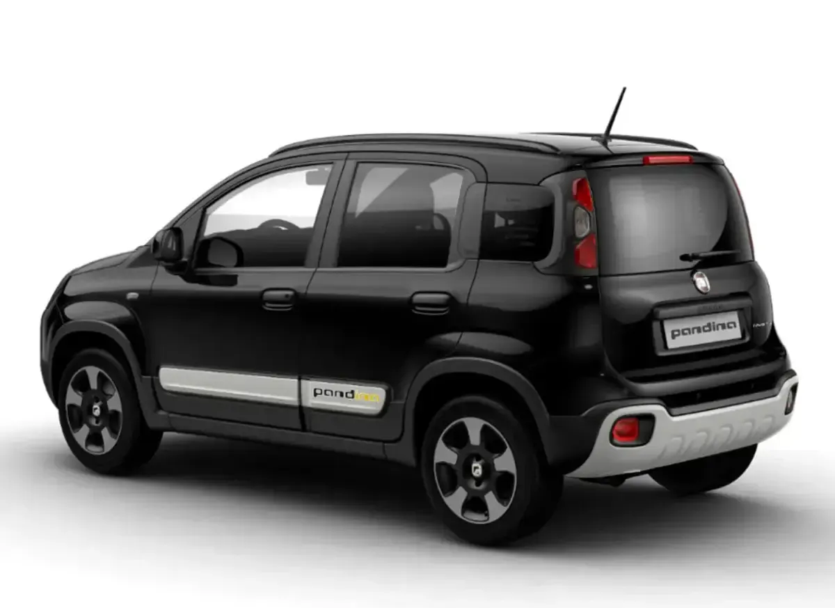 Neu Fiat Panda Cross Cross 65 PS (47 kW) 2026 Schwarz Kleinwagen