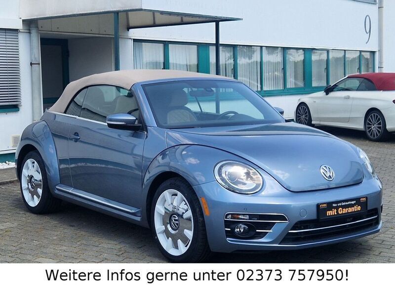 Blau Gebraucht 2019 VW Beetle Cabrio | 26.990 € (Teuer) - Bild 1/4
