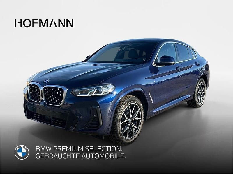 Bmw individual tansanitblau metallic Gebraucht 2024 BMW X4 Sport Line SUV | 58.902 € (Fairer Preis) - Bild 1/3