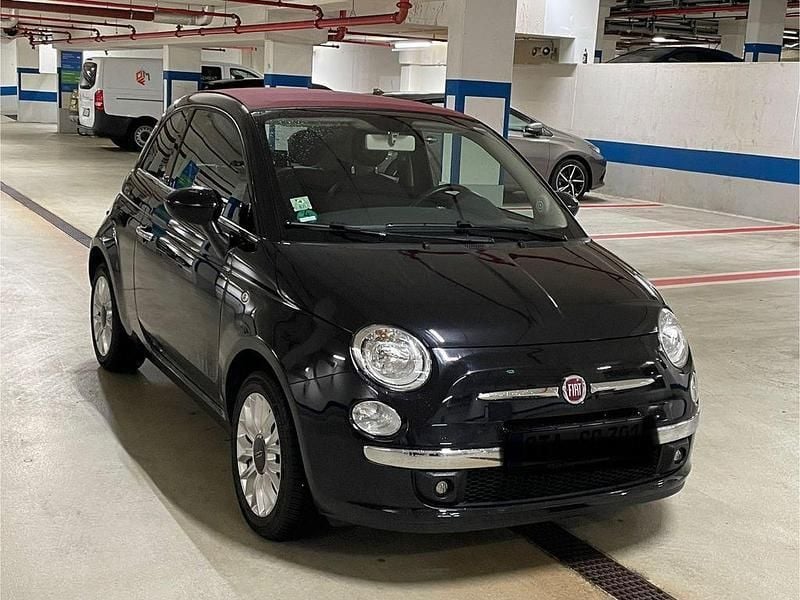 Gebraucht Fiat 500 Lounge 69 PS (50 kW) 2014 Schwarz Cabrio