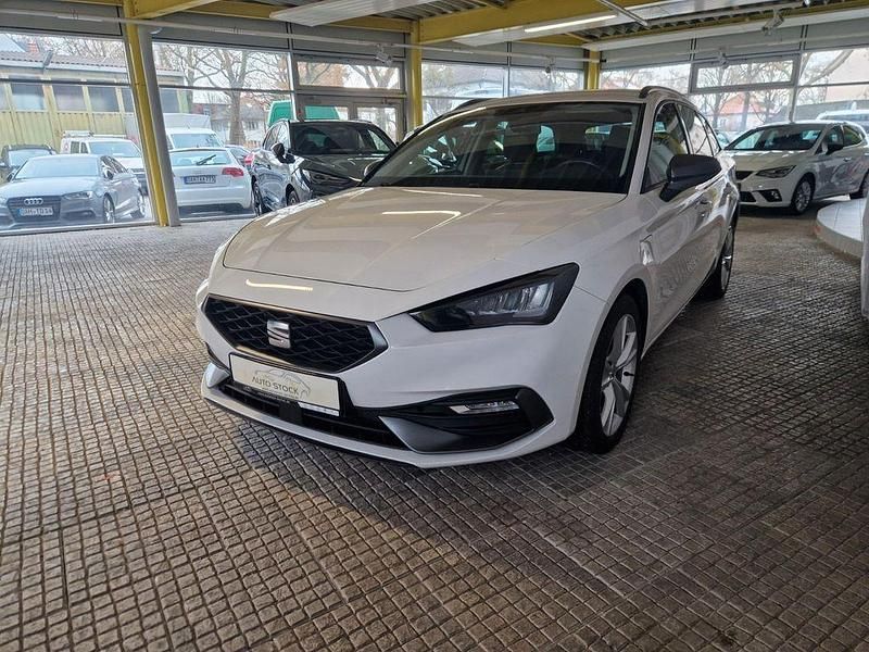 Gebraucht Seat Leon ST FR 204 PS (150 kW) 2021 Candy weiss Kombi