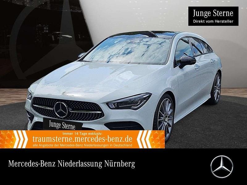 Weiß Gebraucht 2021 Mercedes CLA250 AMG Limousine | 34.890 € (Fairer Preis) - Bild 1/3