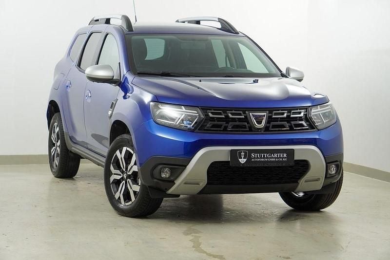 Blau Gebraucht 2022 Dacia Duster Prestige SUV | 16.950 € (Guter Preis) - Bild 1/4