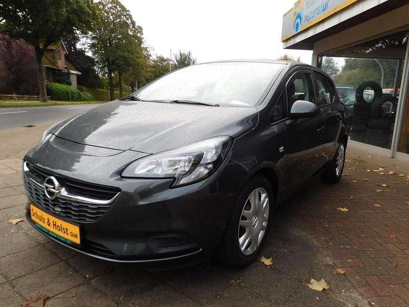 Graphit grau (metallic) Gebraucht 2019 Opel Corsa Edition Kleinwagen | 10.899 € (Guter Preis) - Bild 1/4