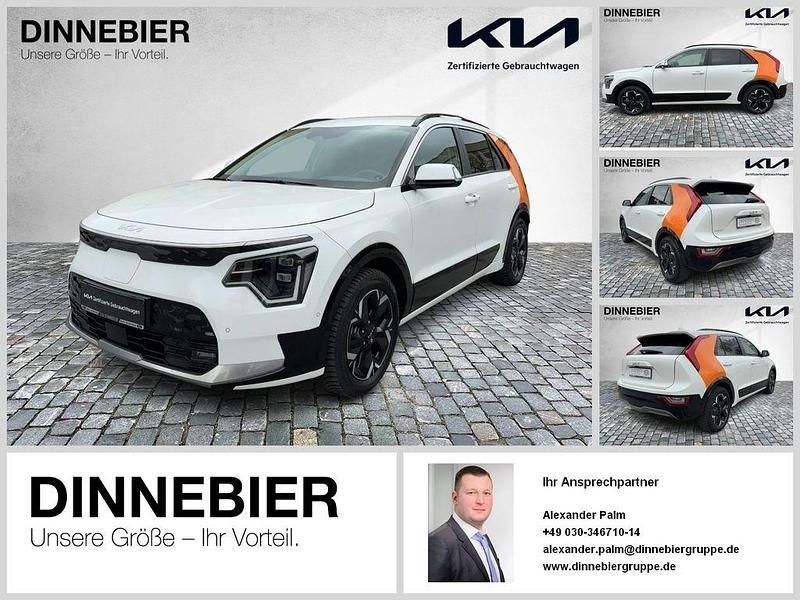 Weiß (metallic) Gebraucht 2023 Kia e-Niro Inspiration SUV | 29.090 € (Guter Preis) - Bild 1/4