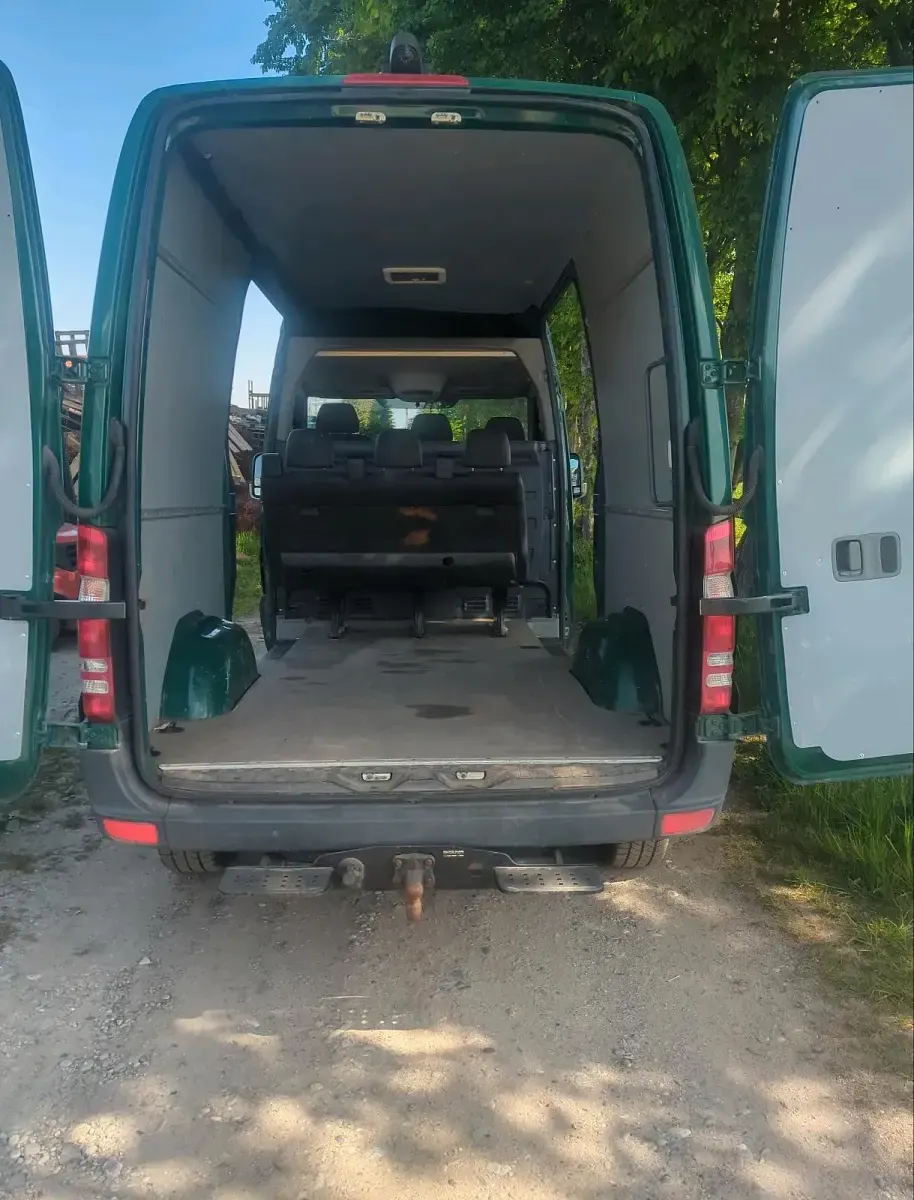Gebraucht Mercedes Sprinter 180 PS (132 kW) 2018 Grün Van