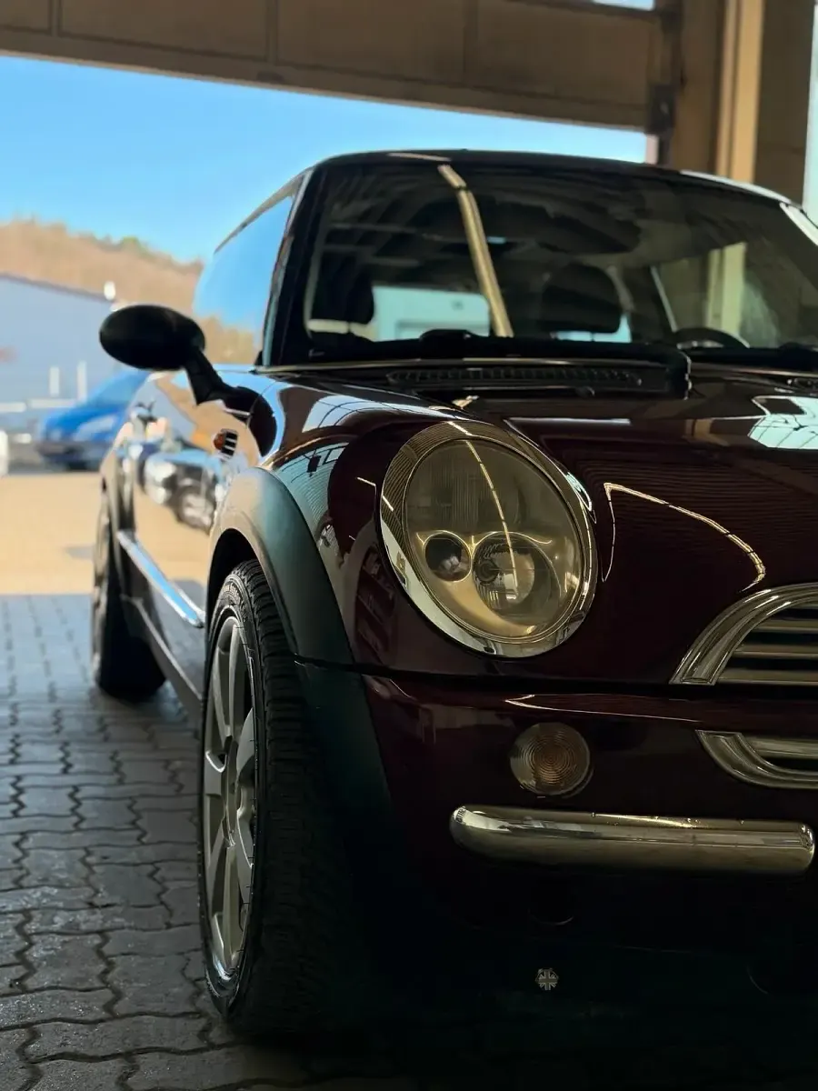 Usata Mini Cooper 116 CV (85 kW) 2004 Rosso Utilitaria
