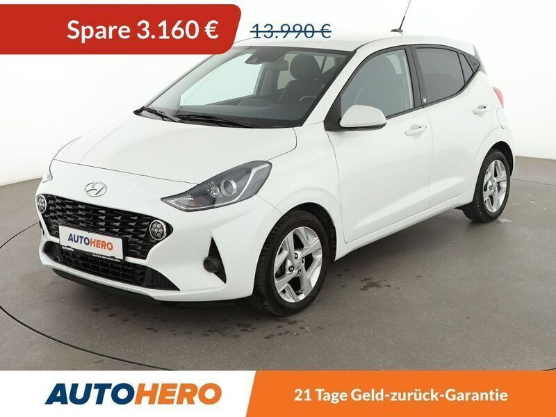 Weiß Gebraucht 2021 Hyundai i10 Edition 30 Kleinwagen | 10.830 € (Superpreis) - Bild 1/3