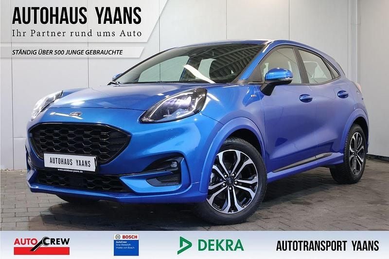 Blau Gebraucht 2023 Ford Puma ST-Line SUV | 13.389 € (Superpreis) - Bild 1/4