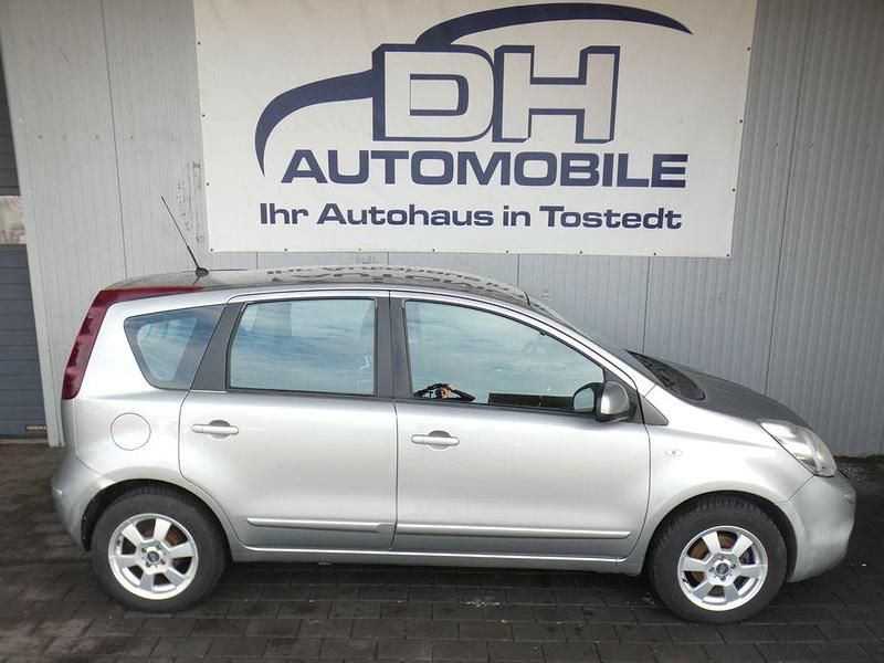 Gebraucht Nissan Note Acenta 88 PS (64 kW) 2009 Silber Kleinwagen