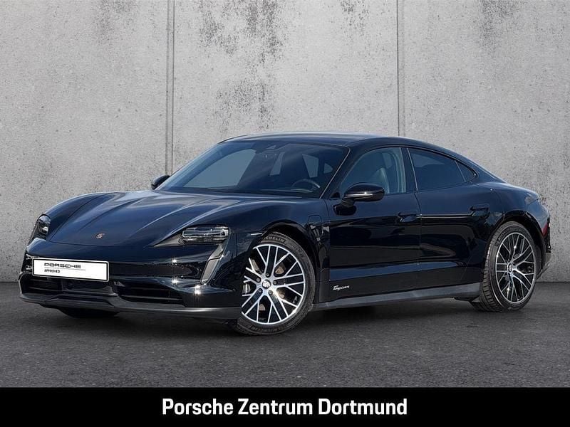 Schwarz Gebraucht 2024 Porsche Taycan Limousine | 77.900 € (Fairer Preis) - Bild 1/4
