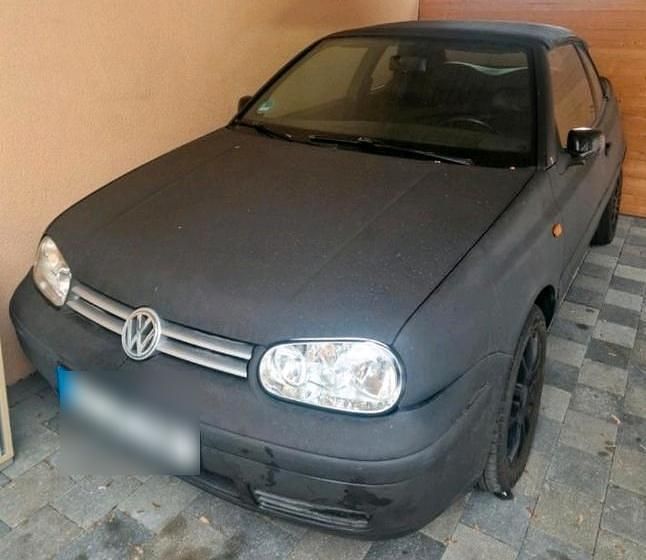 Gebraucht VW Golf Cabriolet 101 PS (74 kW) 1999 Schwarz Cabrio
