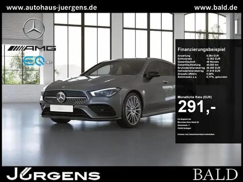 Metalliclack mountaingrau Gebraucht 2022 Mercedes CLA220 Limousine | 30.880 € (Guter Preis) - Bild 1/4