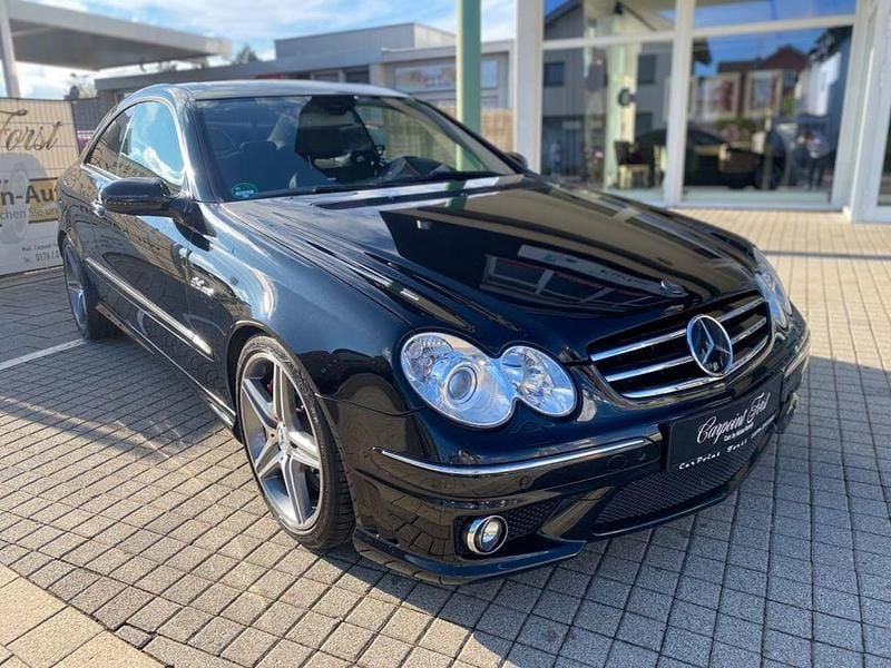 Schwarz Gebraucht 2006 Mercedes CLK63 AMG AMG Coupé | 31.990 € - Bild 1/4