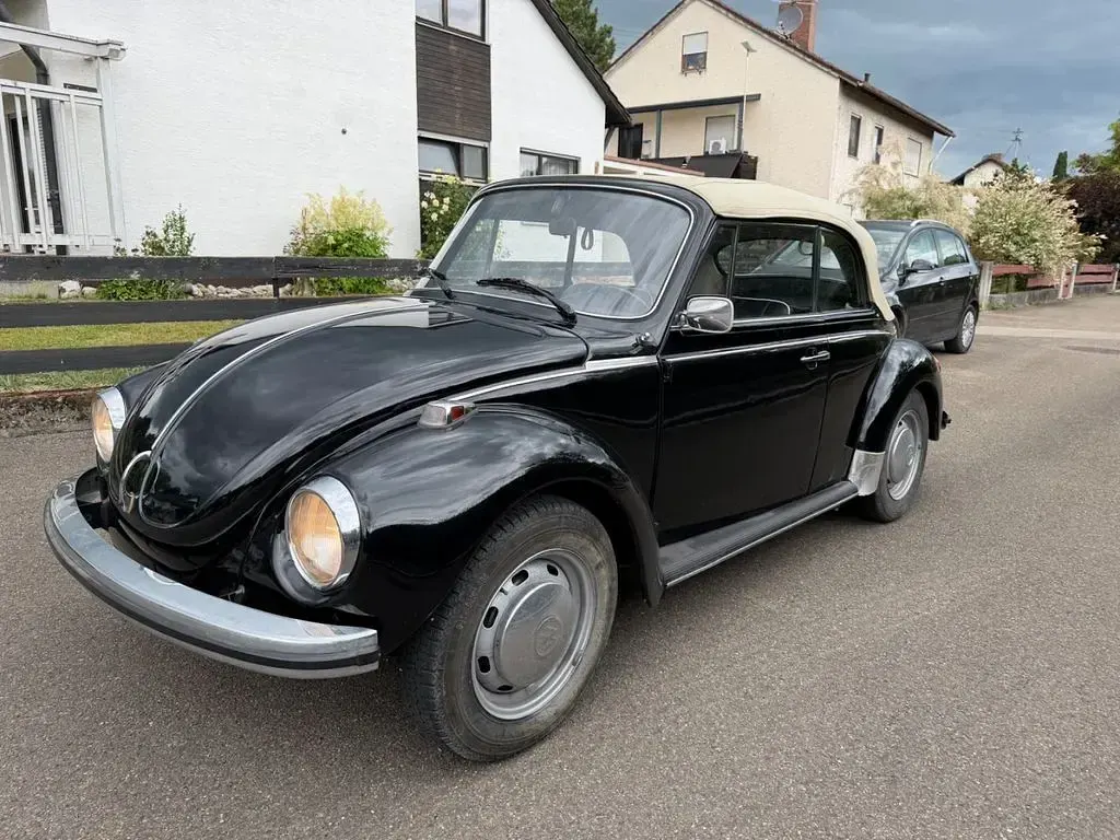 Gebraucht VW Käfer Karmann 60 PS (44 kW) 1973 Schwarz Cabrio