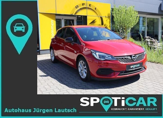Rot Gebraucht 2021 Opel Astra Edition Limousine | 10.490 € (Superpreis) - Bild 1/4