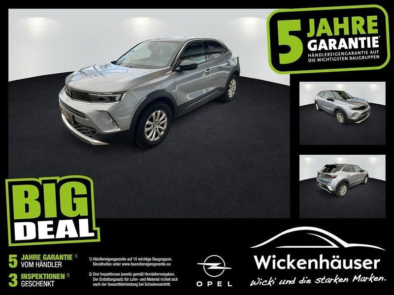 Gebraucht Opel Mokka Elegance 101 PS (74 kW) 2021 Kontrast grau/quarz silber SUV