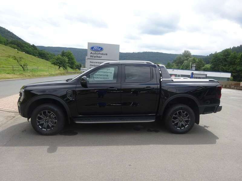 Gebraucht Ford Ranger Wildtrack 170 PS (125 kW) 2023 Obsidianschwarz metallic Pickup