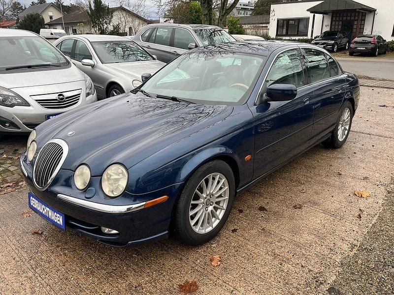 Blau Gebraucht 2000 Jaguar S-Type S Limousine | 3.497 € (Superpreis) - Bild 1/4
