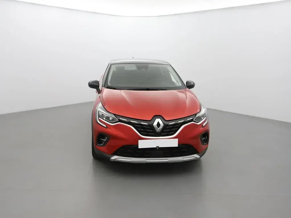 Gebraucht Renault Captur Techno 92 PS (67 kW) 2024 Rot (rouge flamme/noir) SUV