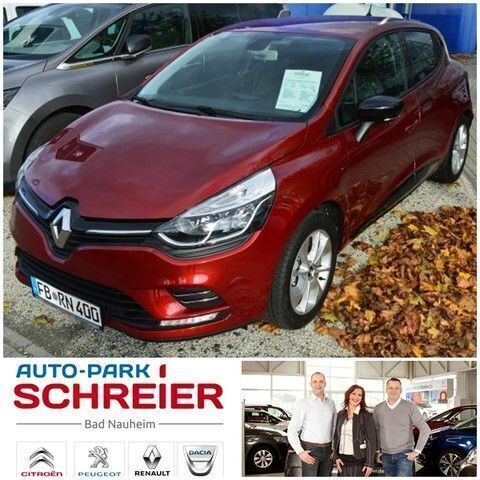 Rot metallic Gebraucht 2017 Renault Clio IV LIMITED Deluxe Limousine | 14.987 € - Bild 1/4