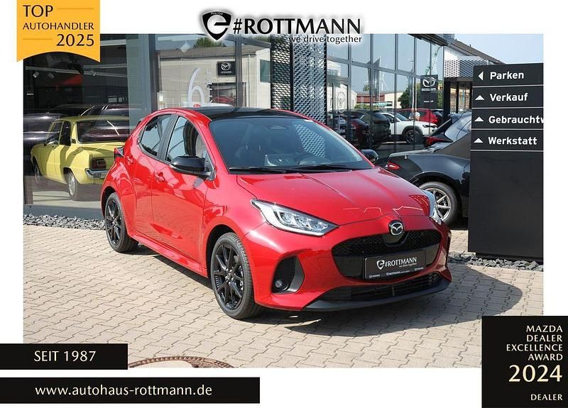 Rot Neu 2025 Mazda 2 Homura-Line Limousine | 27.270 € (Fairer Preis) - Bild 1/4