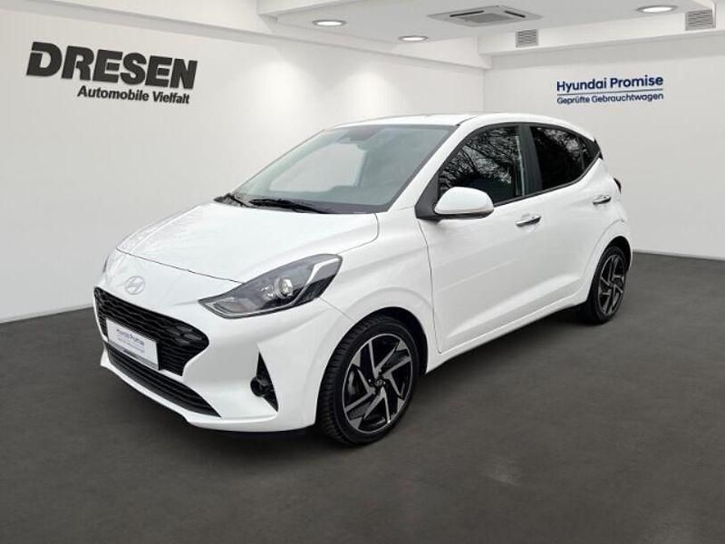 Weiss Gebraucht 2024 Hyundai i10 Prime Kleinwagen | 18.650 € (Etwas zu teuer) - Bild 1/4