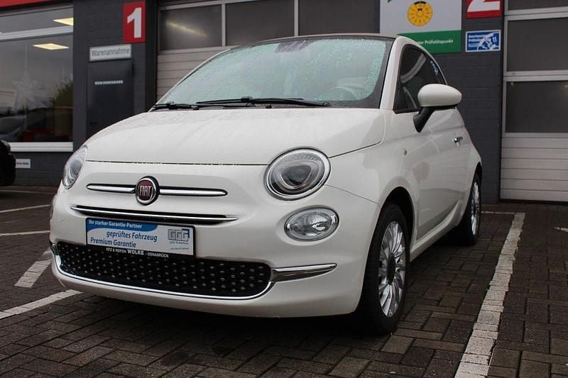 Weiß Gebraucht 2020 Fiat 500C Lounge Cabrio | 10.999 € (Fairer Preis) - Bild 1/4