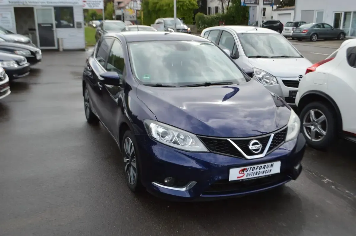 Gebraucht Nissan Pulsar Acenta 116 PS (85 kW) 2015 Violet Kleinwagen