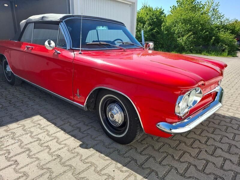 Rot Gebraucht 1963 Chevrolet Corvair Cabrio | 12.500 € - Bild 1/4