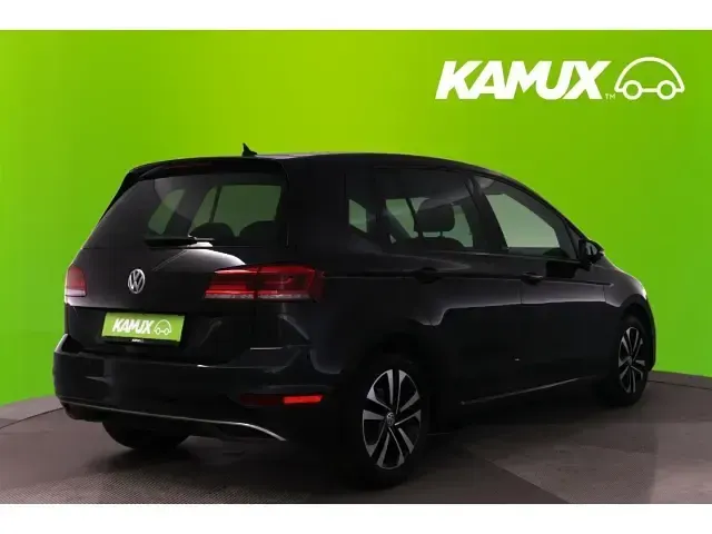 Gebraucht VW Golf Sportsvan IQ Drive 131 PS (96 kW) 2019 Schwarz Van / Kleinbus