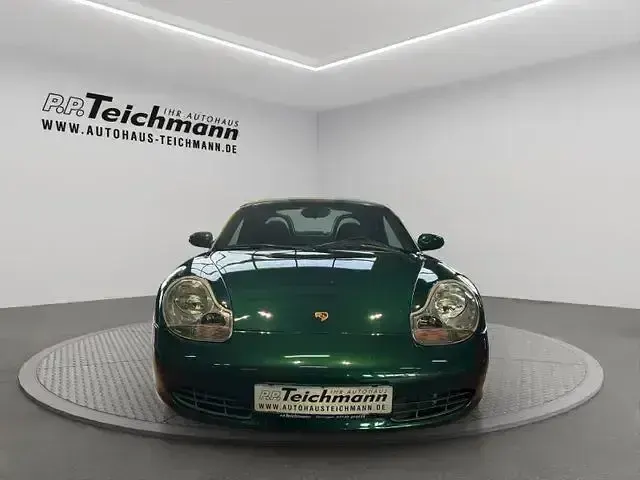 Second-hand Porsche Boxster 220 CP (161 kW) 2000 Verde Cabrio