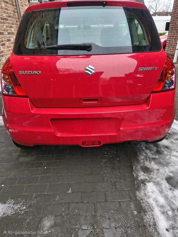Gebraucht Suzuki Swift 92 PS (67 kW) 2010 Rot Kleinwagen