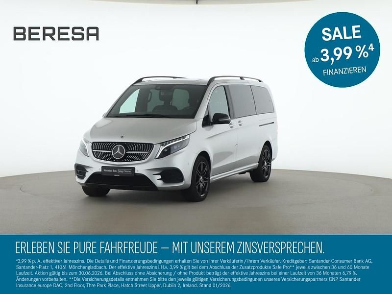 Silber Gebraucht 2023 Mercedes V300 AMG Van / Kleinbus | 61.225 € (Superpreis) - Bild 1/4