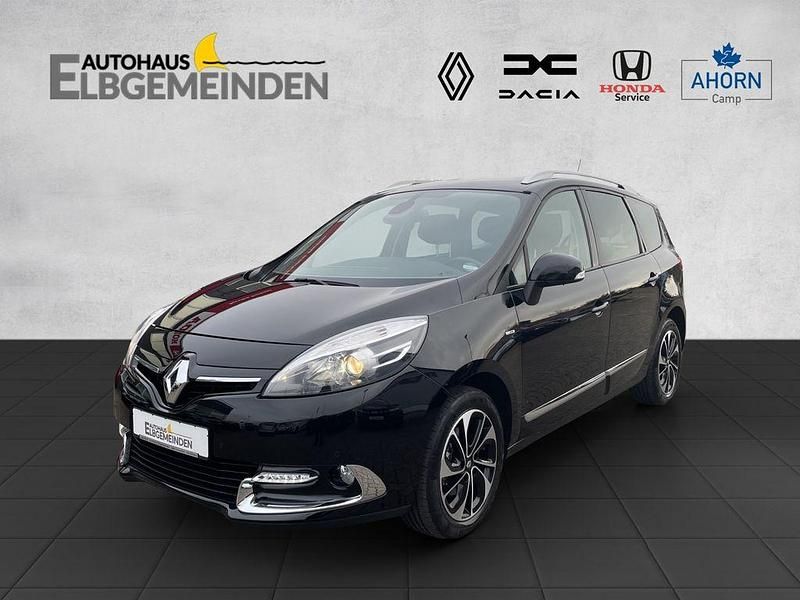 Schwarz Gebraucht 2015 Renault Scénic III Bose Edition Van / Kleinbus | 10.890 € (Teuer) - Bild 1/4