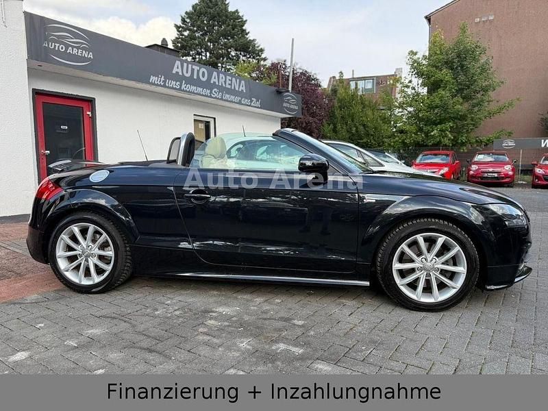 Schwarz Gebraucht 2013 Audi TT Roadster S-Line Cabrio | 13.990 € (Fairer Preis) - Bild 1/4