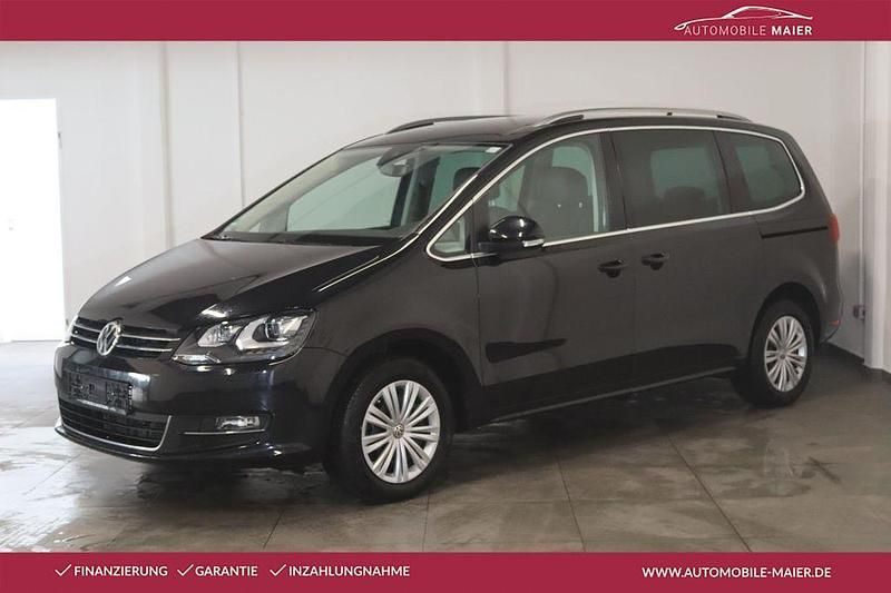 Gebraucht VW Sharan Highline 150 PS (110 kW) 2022 Schwarz Van / Kleinbus