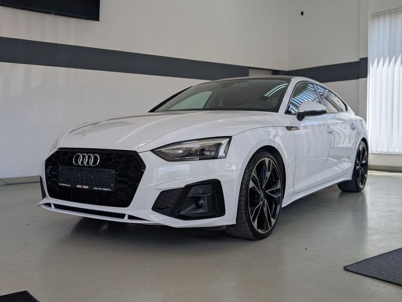 Ibisweiß Gebraucht 2020 Audi A5 S-Line Coupé | 28.980 € (Fairer Preis) - Bild 1/3