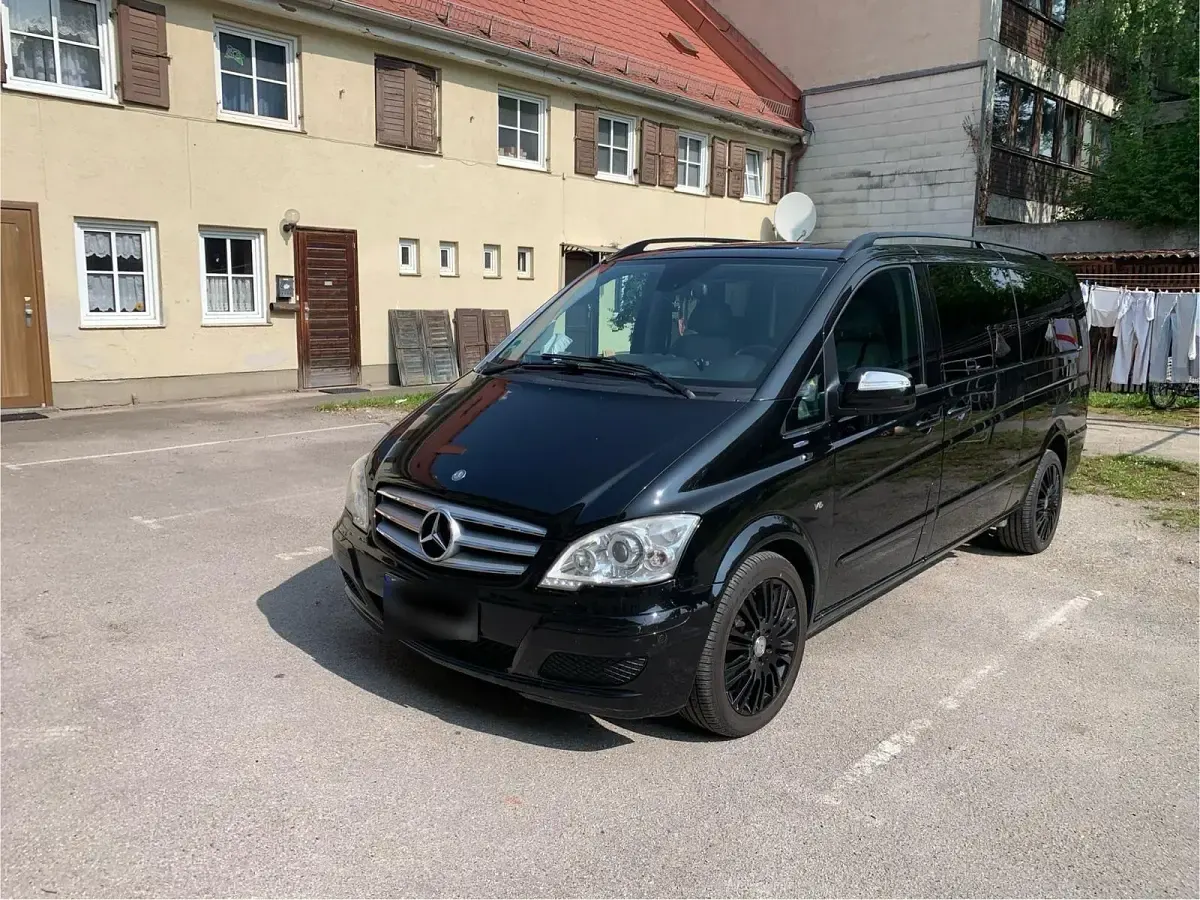 Gebraucht Mercedes 350 2012 Schwarz Van / Kleinbus
