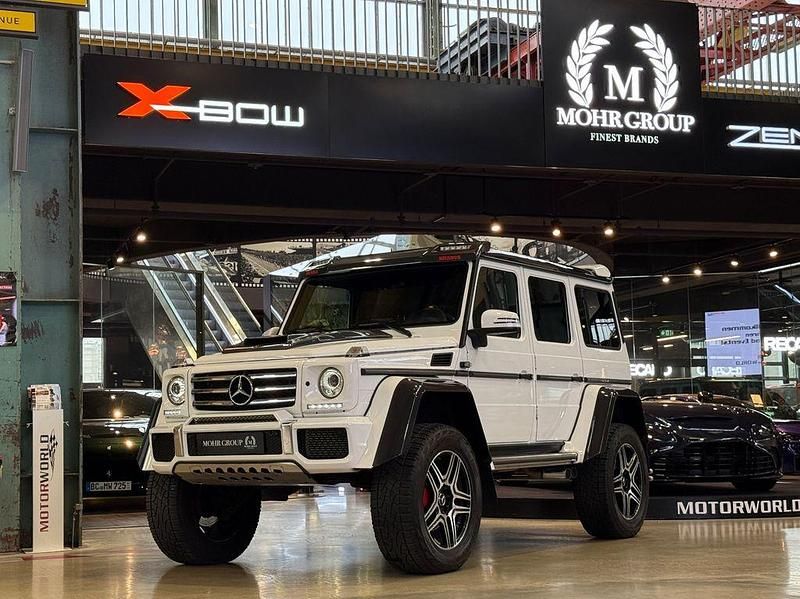 Weiß Gebraucht 2018 Mercedes G500 4x4² SUV | 144.900 € - Bild 1/4