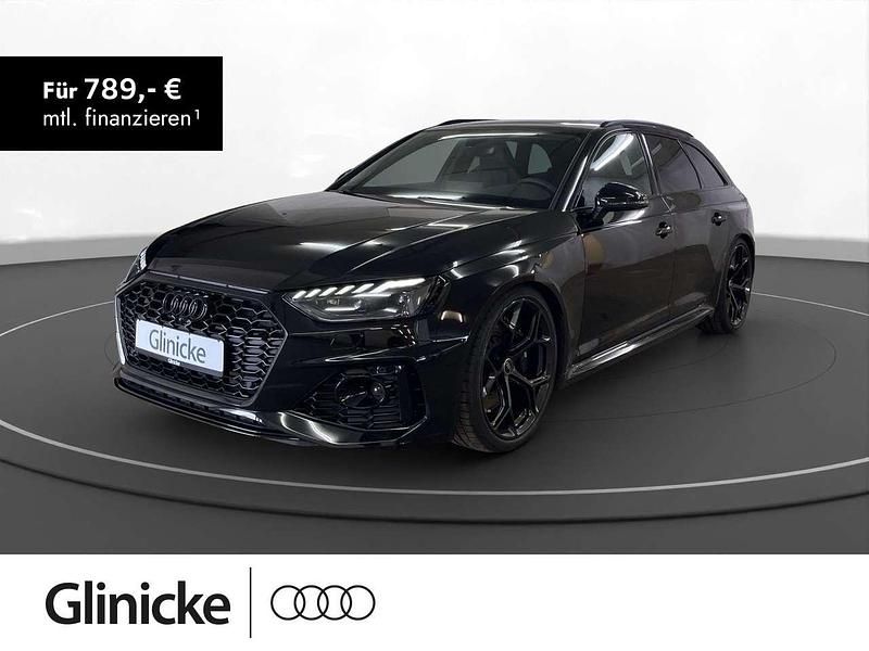 Mythosschwarz metallic Gebraucht 2024 Audi RS4 Ambiente Kombi | 79.780 € (Fairer Preis) - Bild 1/2